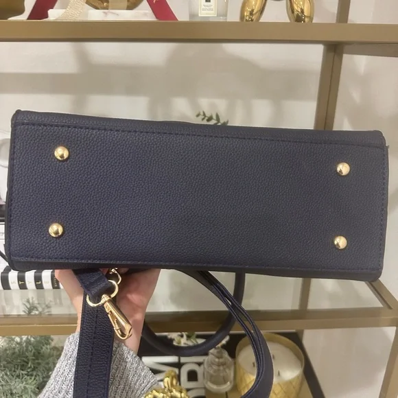 Navy Blue Handbag - Picture 14 of 15